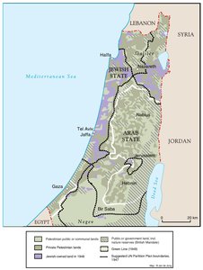 LAND OWNERSHIP IN PALESTINE, 1948